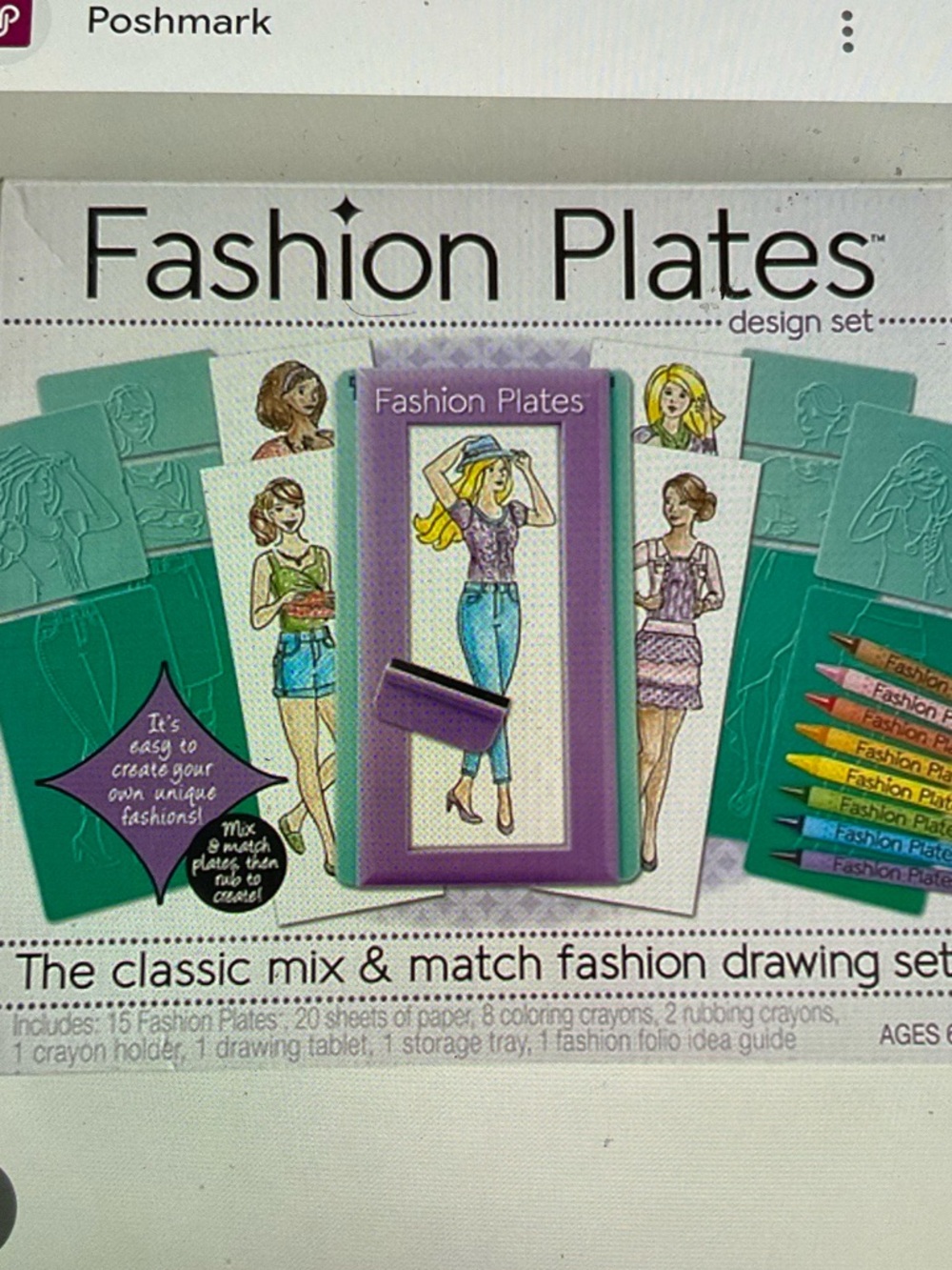 Fashion Creativity gift for kids, creative play,or screen-free fun. - Picture 3 of 4